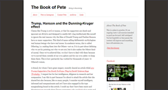 Desktop Screenshot of bookofpete.com