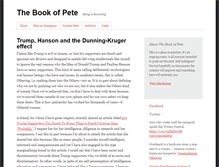 Tablet Screenshot of bookofpete.com